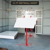 13FT Drywall Lift, Heavy Duty Sheetrock Hoist with Winch -