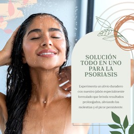 Jabón de Alquitrán para Psoriasis y Eccema, Barra Medicada 2.50 oz