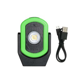 Maxxeon MXN00811 - Workstar 811 Cyclops Rechargeable Work Light, 6' Drop Test, IP64, 3 Hours, HiViz Green