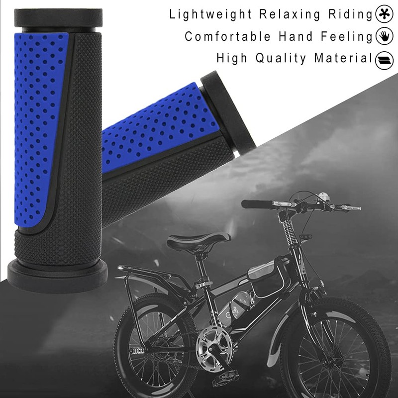 TOPCABIN Bike Grips Short Mini Bicycle Handlebar Grips Fit Many