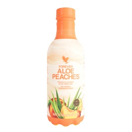 Forever Living - Aloe Peaches, Pure Aloe with Real Peach Flavor, Supports Digestion and Immune System, Vegan and Gluten-Free, 33.8 fl oz, 1 Pack