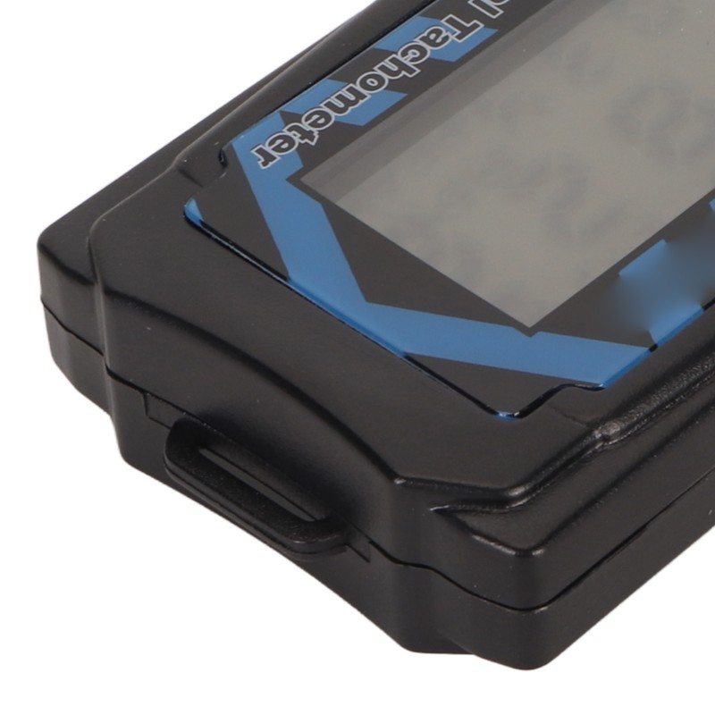 LED Handheld Tachometer Blue Backlit High Accuracy Easy Operation Propeller