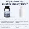 Creatine Monohydrate Powder | 100% Pure Micronized Creatine Powder |