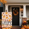 Thanksgiving Garden Flag, Fall Welcome Flag 12 x 18 Double