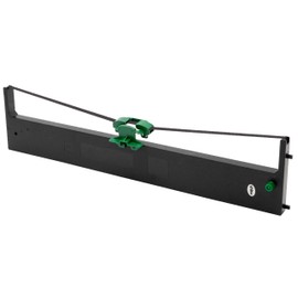 vhbw Ink Ribbon Compatible with Compuprint SP 40 Plus, TSP 40+, TSP 40 Plus Dot Matrix Printer, Receipt Printer - Black