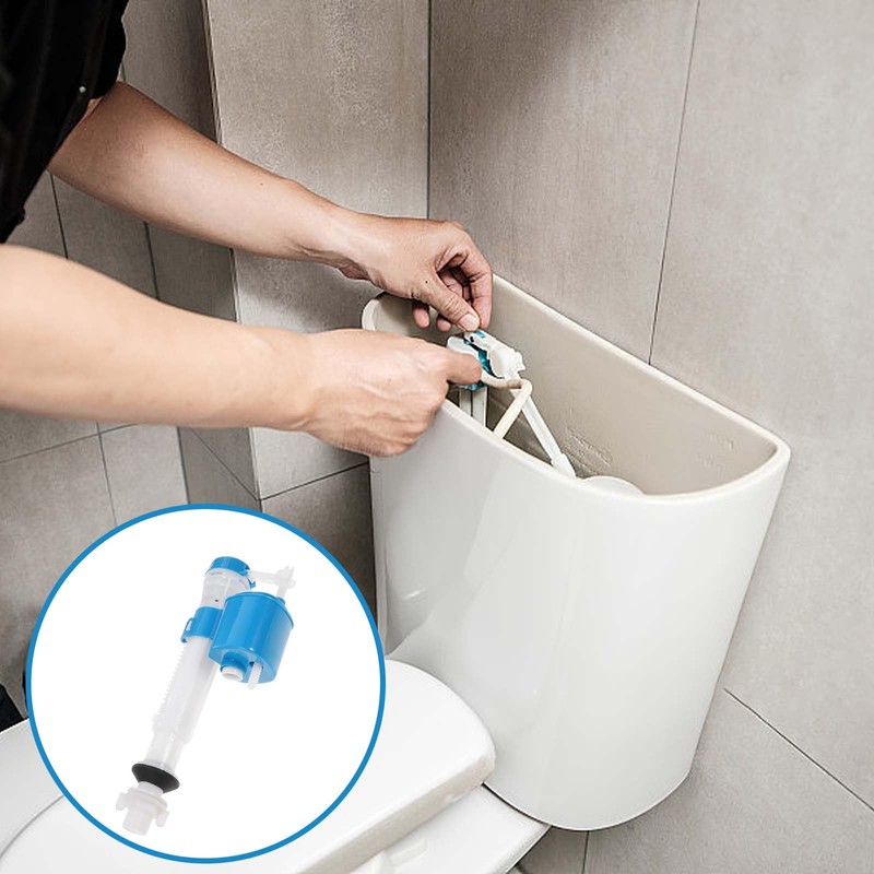 1 Pcs Toilet Fill Valve Bottom Entry, Can be Quickly