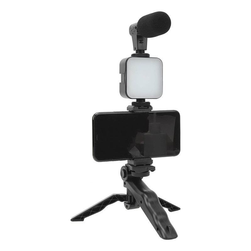 LED Video Light On Camera Accessories Kit Bundle Includes LED