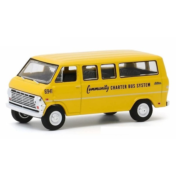 Greenlight 30155 1968 Community Charter Bus System Club Wagon School