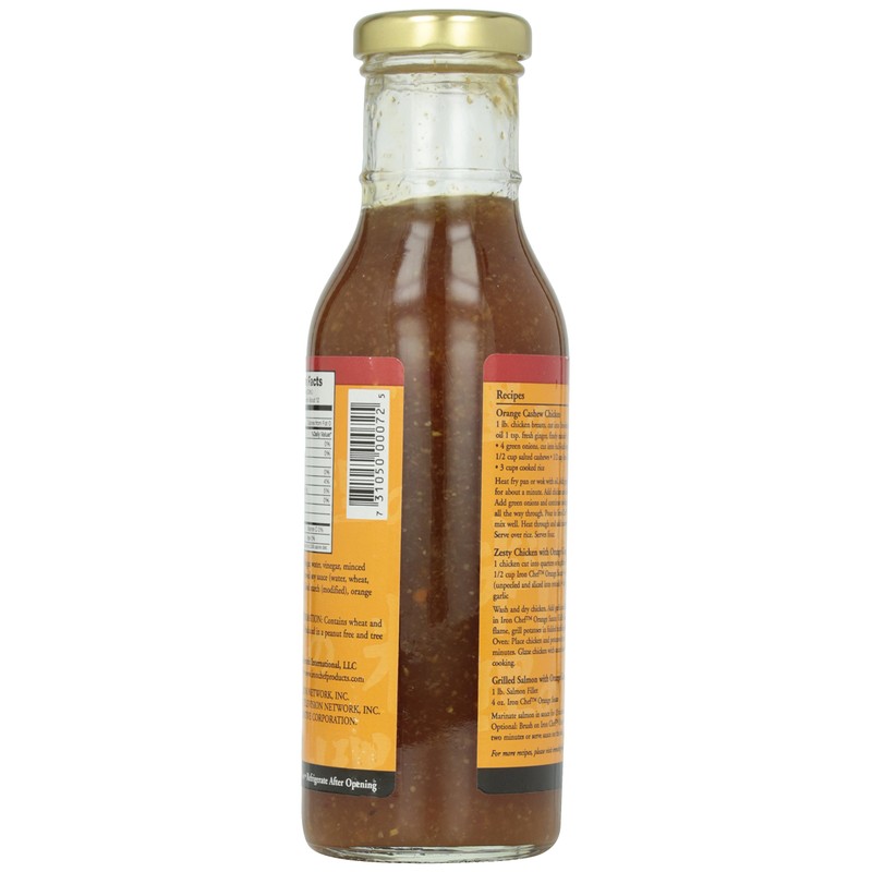 Iron Chef Orange Ginger Sauce, 15 oz
