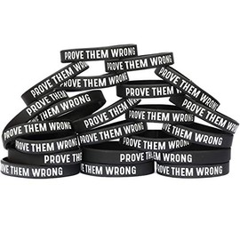 Fifteen (15) Prove Them Wrong Wristbands