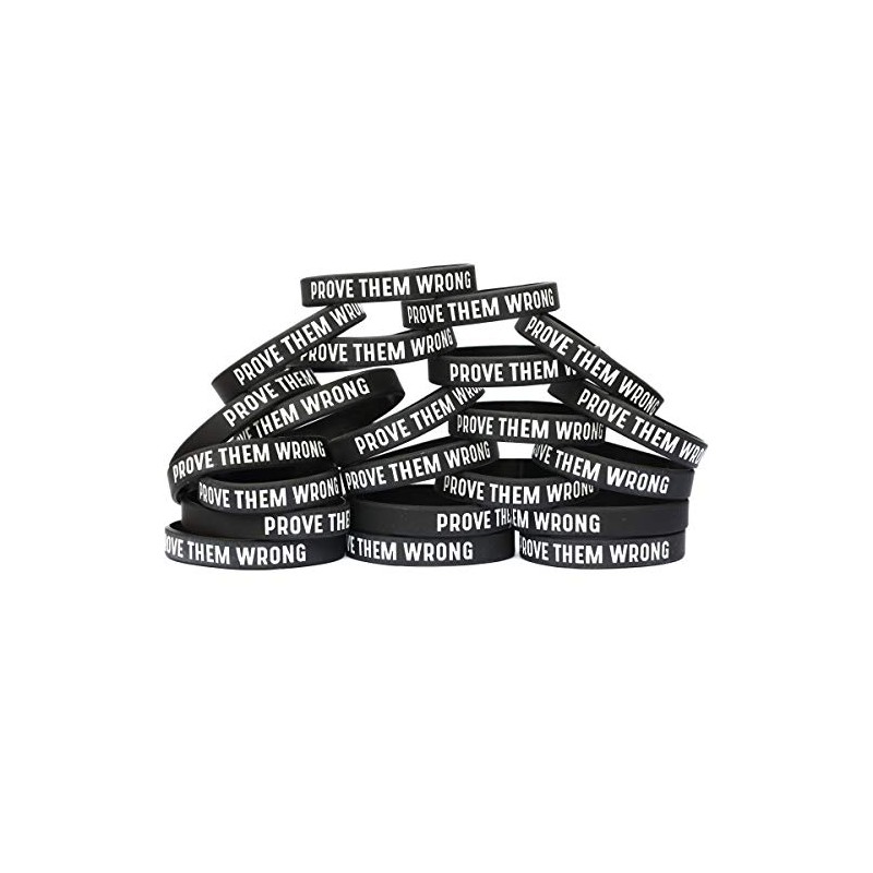 Fifteen (15) Prove Them Wrong Wristbands