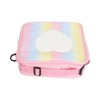 Lunch Bag Small Lunch Box Gradient Pink Reusable Leakage Proof