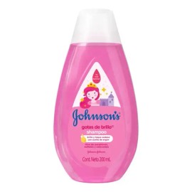 Shampoo Infantil JOHNSON'S Gotas de Brillo 200 ml