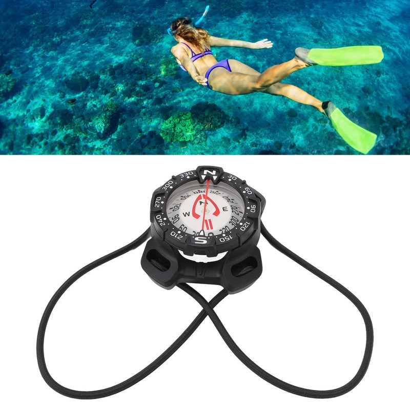 Diving Compass High Accuracy Waterproof Underwater Diving Compass for Sports