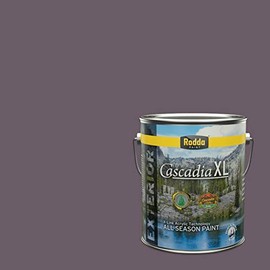 Rodda Paint CASCADIA XL Exterior Velvet Paint & Primer in One, 1-Gallon, Petunia Patty