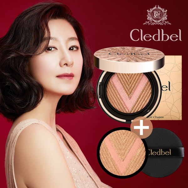 Cledbel Glow Power Lift V Cushion Gold No. 21 original