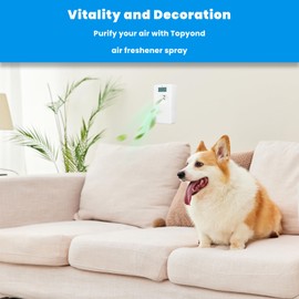 Topyond Automatic Pet Air Freshener Spray Dispenser,Essential Oil Diffuser,17.7oz Automatic Perfume Dispenser,Wall Mount Free Standing Fragrance Sprayer Aroma Diffuser for Home Room Office Hotel