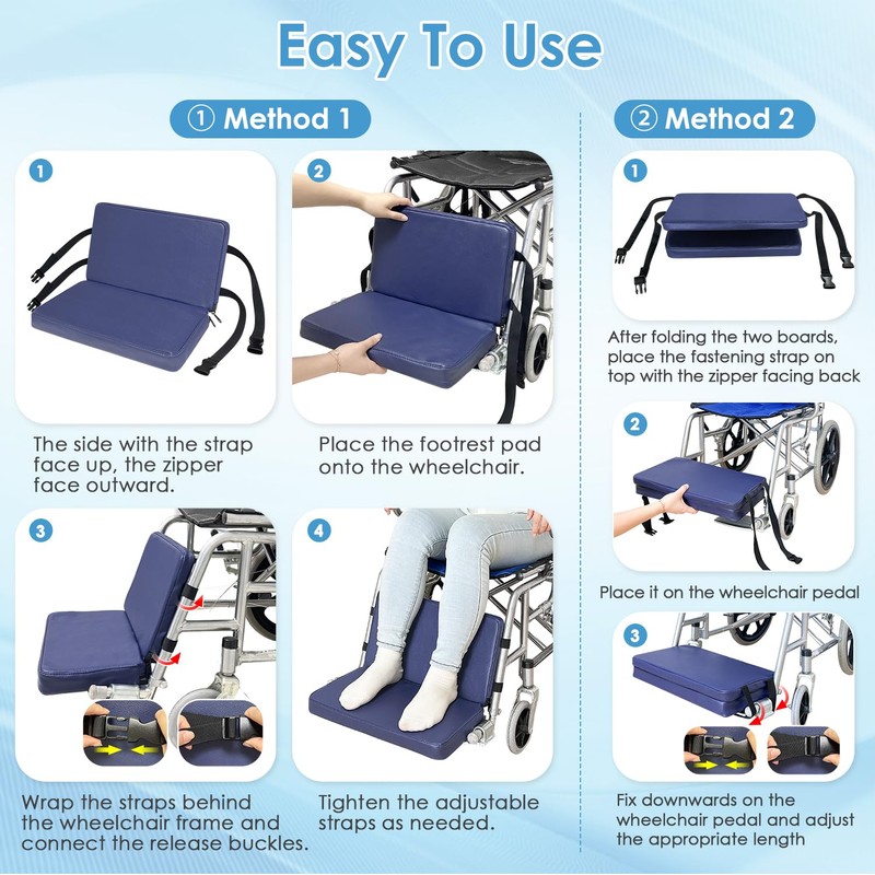 Wheelchair Foot Rest Elevating Extender Wheel Chair Leg Rest Replacement