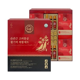 Sseukbaeseon Hurum 6-year-old Korean Red Ginseng Vitality Complex Set (N4) / 휴럼 6년근 고려홍삼 활기력 복합세트 (N4)