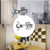 4 Pcs Cabinet Hinges - Soft Close Kitchen Cupboard Hinges