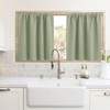 RYB HOME Blackout Curtains for Kitchen, Over Sink Privacy Curtains