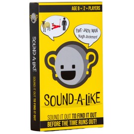 Boxer Gifts Sound-A-Like Game - Sound Out The Symbols and Guess Who The Celebrity Is - Fun Card Game For Kids and Adults