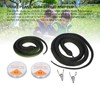 2 Set Snake Prank with String Clip Lifelike Adult Clip