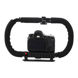 Tofficu Foldable Handheld Camera Stabilizer with Slip Base Rig for Cameras and Smartphones Hot Shoe Mounts for Accessories for and Photographers