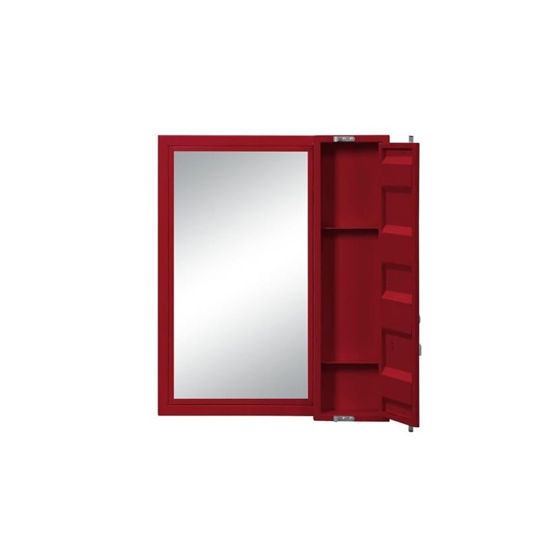 Acme Cargo Vanity Mirror in Red