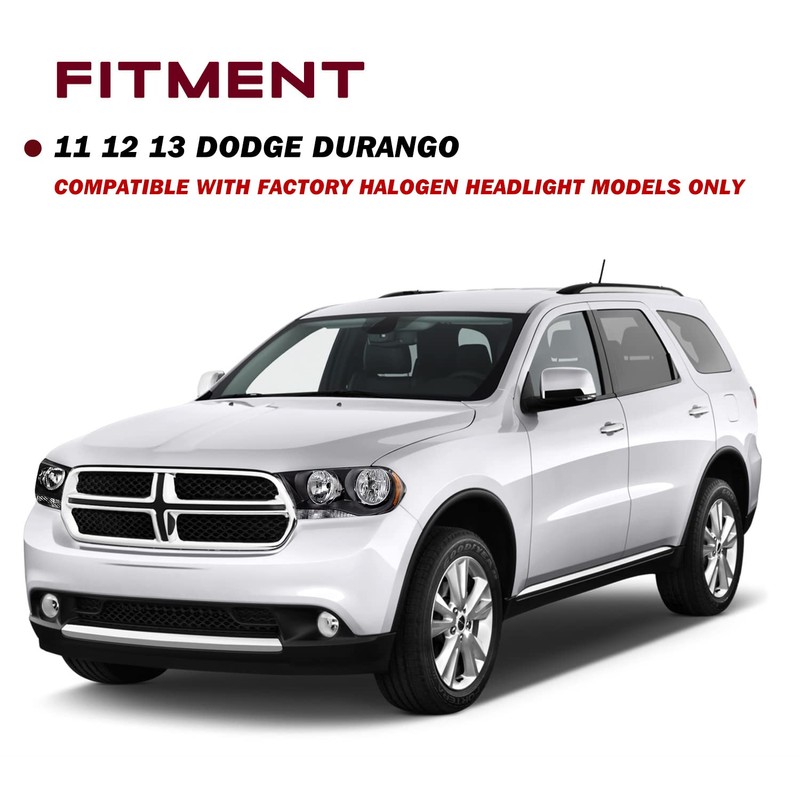 JSBOYAT Left Driver Side W/Bulbs Halogen Headlight Assembly Replacement for