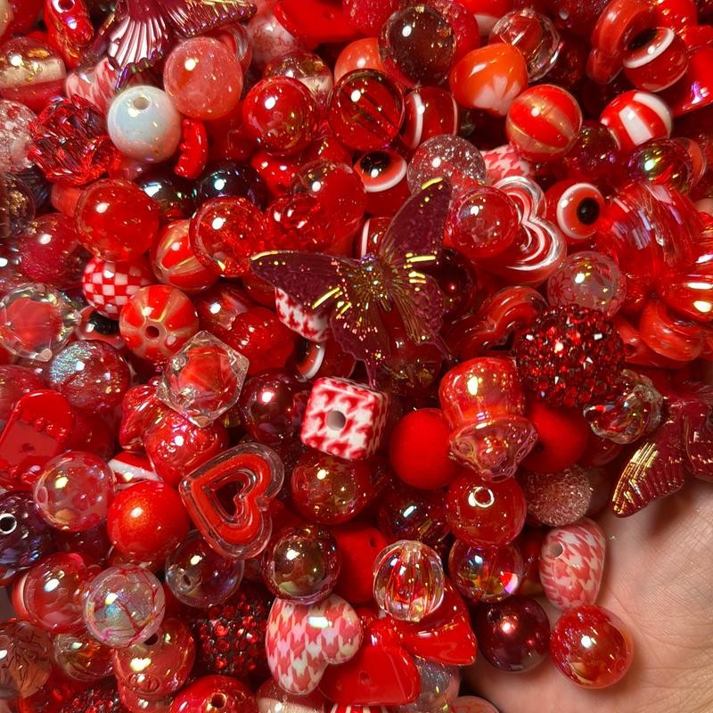 Beads by Color for Beadable Pen fancy bead bead mix:_Pastel_Extra