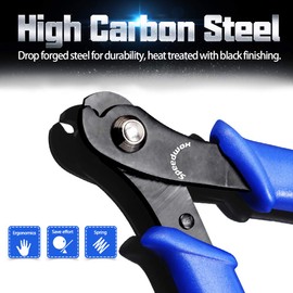 SPEEDWOX 100 Loops Silver Memory Wire 5 Inches Memory Wire Cutting Pliers Set for Bracelet Jewelry Making Memory Beading Wire Cutter Hobby Work Tool Arts Crafts Making Supplies