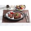 New Star Foodservice 26733 Oval Stainless Steel Sizzling Platter with