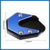 A ABSOPRO 1 Set Motorcycle Kickstand Pad for Suzuki GSX-S125