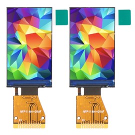 LOCADENCE 2-Piece 1.14 Inch IPS LCD Display Module, Colour Resolution 135 x 240, SPI Interface, Embedded ST7789V Driver, Welding Screen