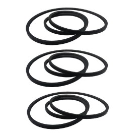 Unbranded (3) Deck Drive Belts for Scag Turf Tiger Commercial Mower 61" Deck 481558