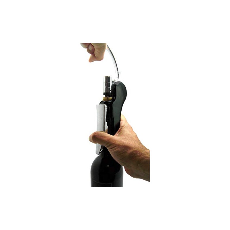 Vin Bouquet FI 004 SET Lever Corkscrew Set in Rubber