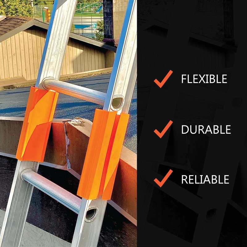 Ladder Stabilizer for Gutters & Roof, Fits Most Ladders, Anti-Slip,