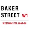 Baker Street W1 London Street Sign - Steel, 20 x