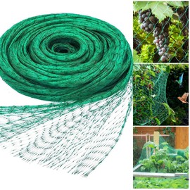 Bird Netting for Garden (13ft x 36ft) Garden Netting Pest Barrier,Cicada Netting Protect Fruit Trees Blueberry Bushes Vegetable Plant,Plastic Net for Garden Against Birds, Deer,Squirrels