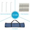 JS HANGER Drying Natural Clothes Airer Outdoor Portable 4-arm Aluminum