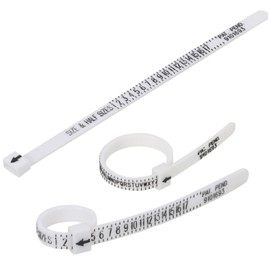 TRIXES Ring Sizer - Adjustable Finger - UK and US Sizes Measure Gauge - Custom and New Rings Jewellers