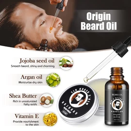Varolan Birthday Gifts for Men, Mens Gifts, Unique Beard Care Kit for Men Best Friends Male Dad Brother Husband Fiance Him Boyfriend Coworker, Gift Ideas Gifts for Him