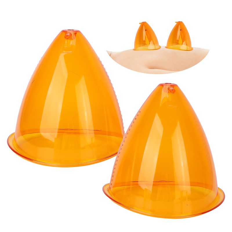 1 Pair Vacuum Suction Cup Vacuum Cupping Machine Accessories for