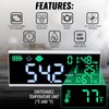 Decibel Meter 30~130dB Sound Level Meter, 13 inches LCD Display