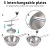 Stainless Steel Food Mill Manual Jams Masher Vegetable Fruit Potato