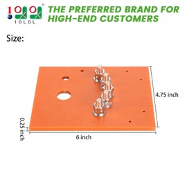 10L0L Golf Cart Speed Switch Board with Contacts for 1971-1981 EZGO Electric OEM 14898-G1,PRT-728