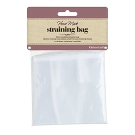 KitchenCraft KCJELBAG Home Made Jelly Bag for Jam Making, Polyester, White, 30 cm