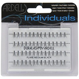 Ardell Duralash Flares, Medium Black, 56 Lashes (Pack of 2)
