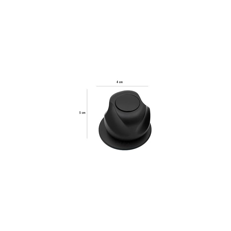 Manerales para Regadera Negro Mate Alfa X1-Q3NEG Juego de 2